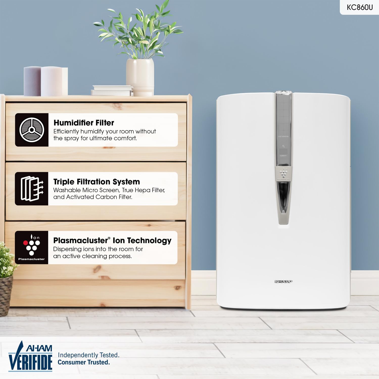 Sharp Plasmacluster air purifier