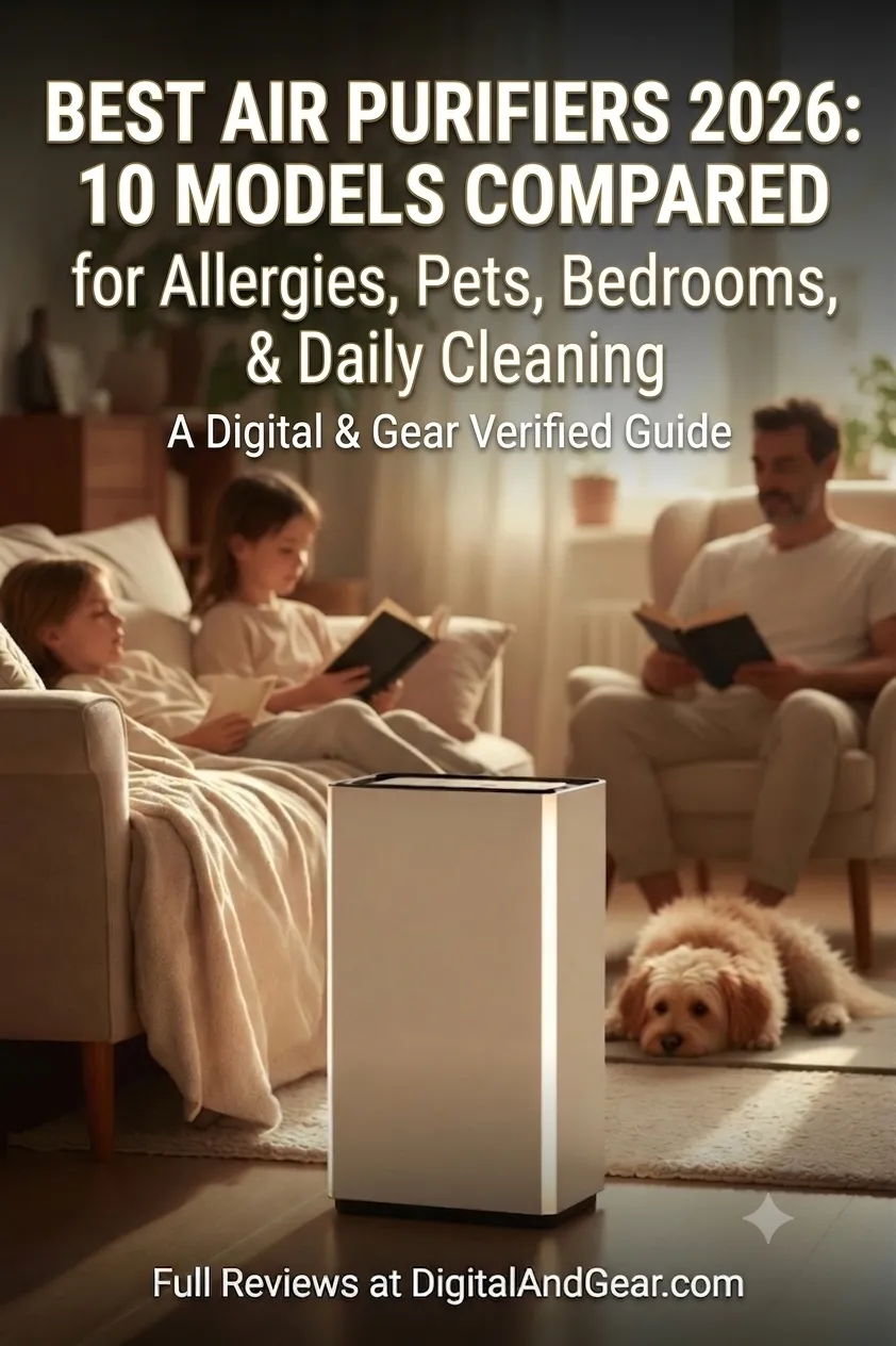 Best Air Purifiers 2026 - 10 Models Compared for Allergies, Pets, Bedrooms