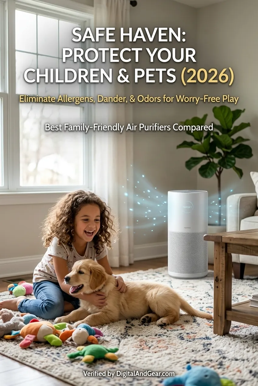 Best Air Purifiers for Kids & Pets 2026 - Protect Children and Pets from Allergens